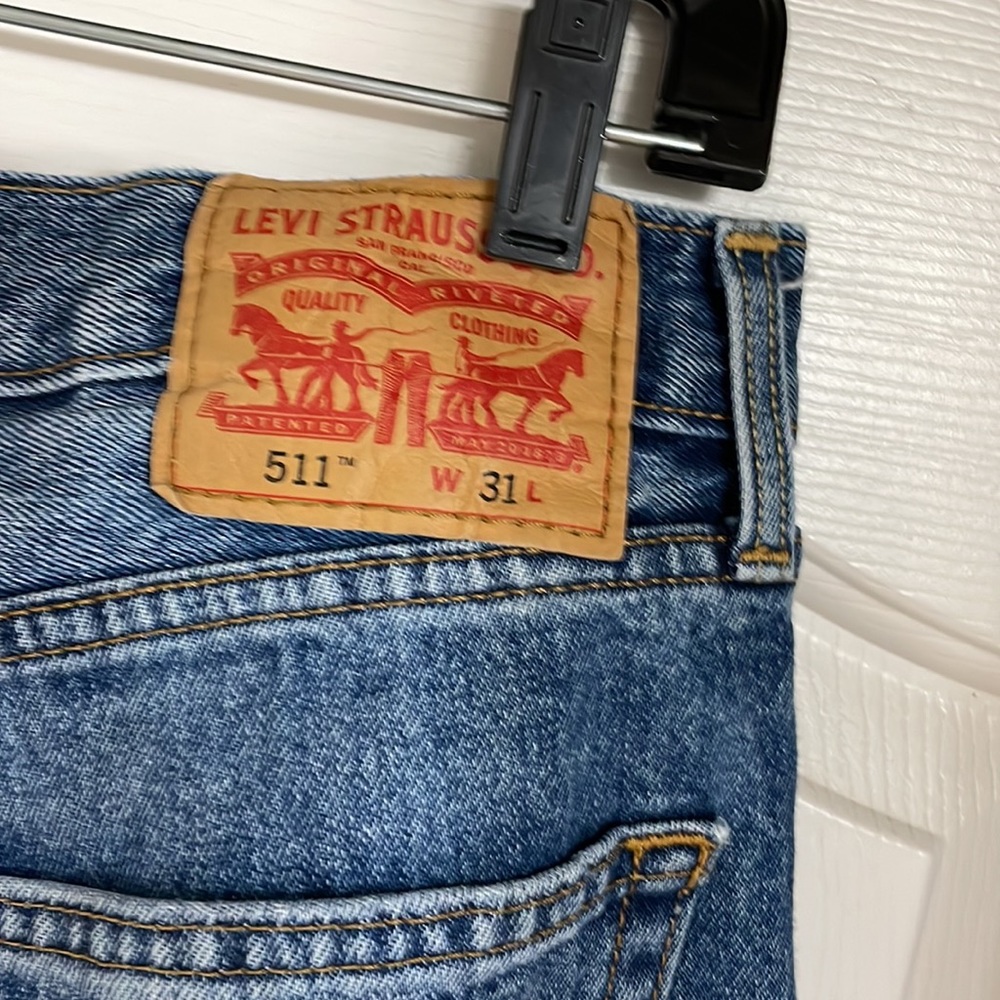 Levi’s 511 Jean Shorts Size W31 - Picture 6 of 8
